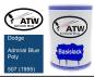 Preview: Dodge, Admiral Blue Poly, 507 (1955): 500ml Lackdose, von ATW Autoteile West.